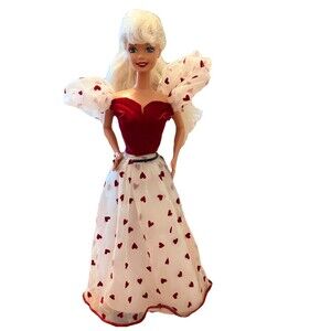 Barbie Loving You Doll 1983 Mattel #7072 Red Heart Dress Vintage 80s
